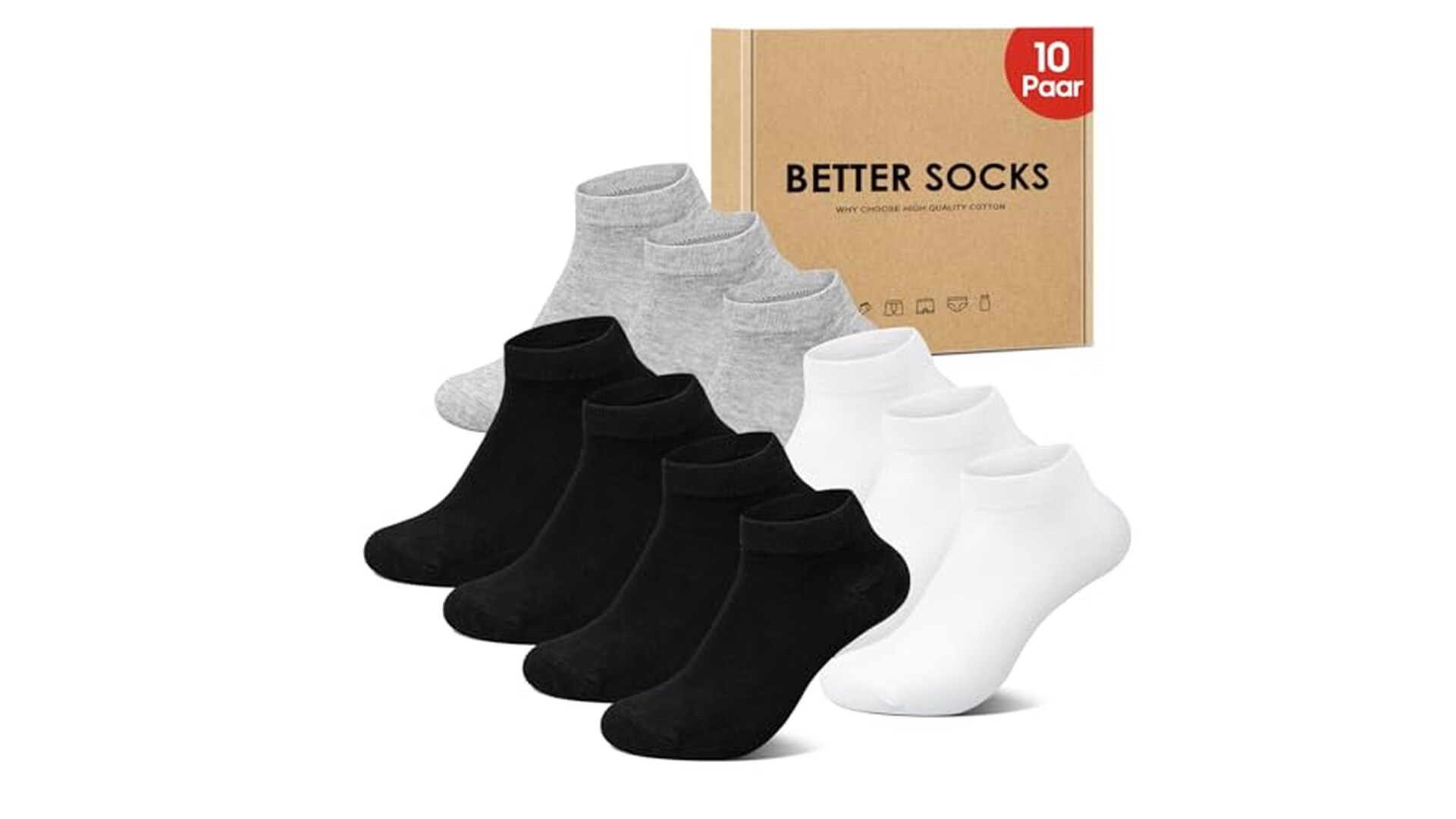 IceReco Calzini Sportivi in Cotone 39-42