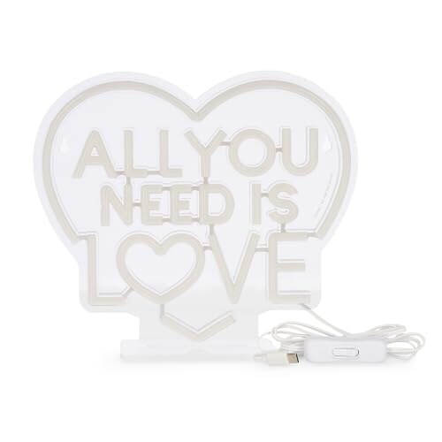 Insegna Luminosa LED All You Need Is Love - immagine 4