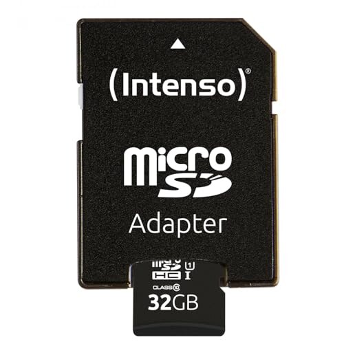 Intenso Scheda MicroSDHC 32GB con Adattatore SD - immagine 1