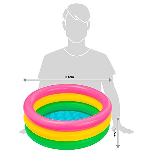 Intex Piscina Baby Sunset Arcobaleno - immagine 3