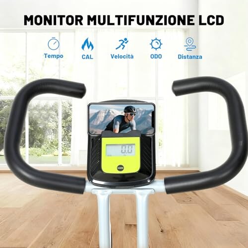 ISE Cyclette Pieghevole con Resistenza Magnetica - immagine 2