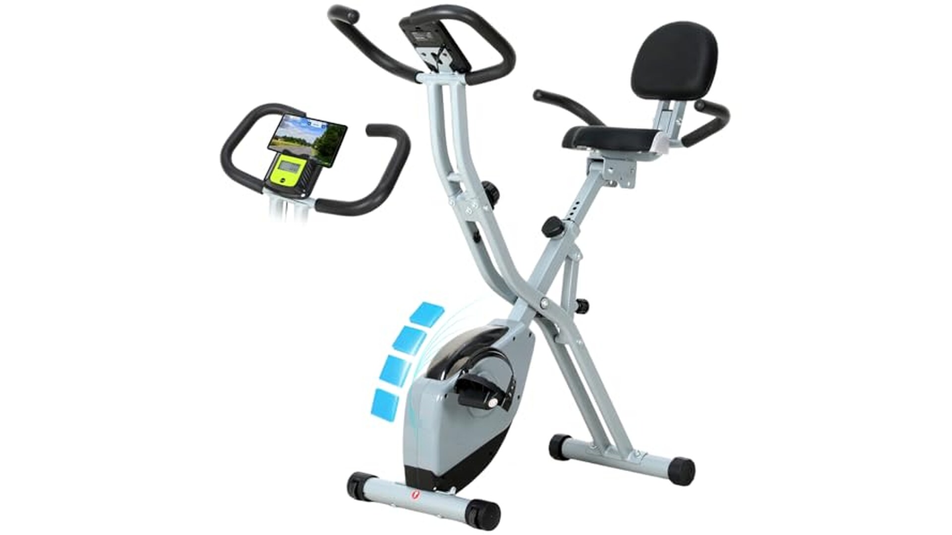 ISE Cyclette Pieghevole con Resistenza Magnetica