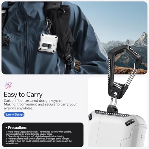 Joremx Custodia Magnetica per AirPods 5/4 - immagine 5