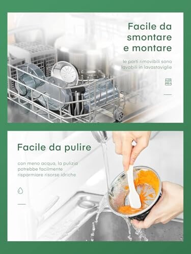 Juilist Centrifuga 800W Acciaio Inox - immagine 4