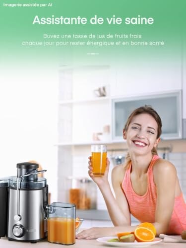 Juilist Centrifuga 800W Acciaio Inox - immagine 5