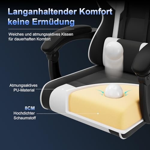 JUMMICO JETSTREAM Poltrona Gaming Ergonomica - immagine 5