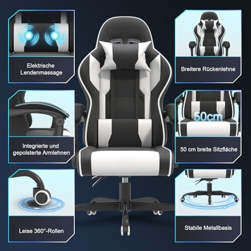 JUMMICO JETSTREAM Poltrona Gaming Ergonomica - immagine 6