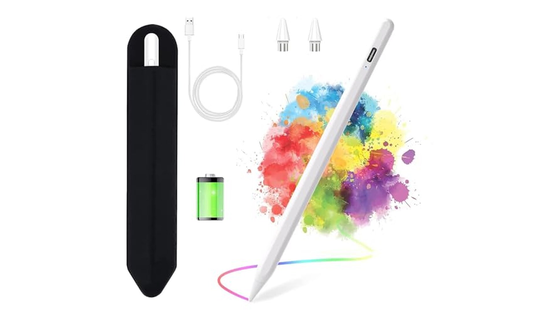 KARFUN Penna Touch per Tablet Android Bianco