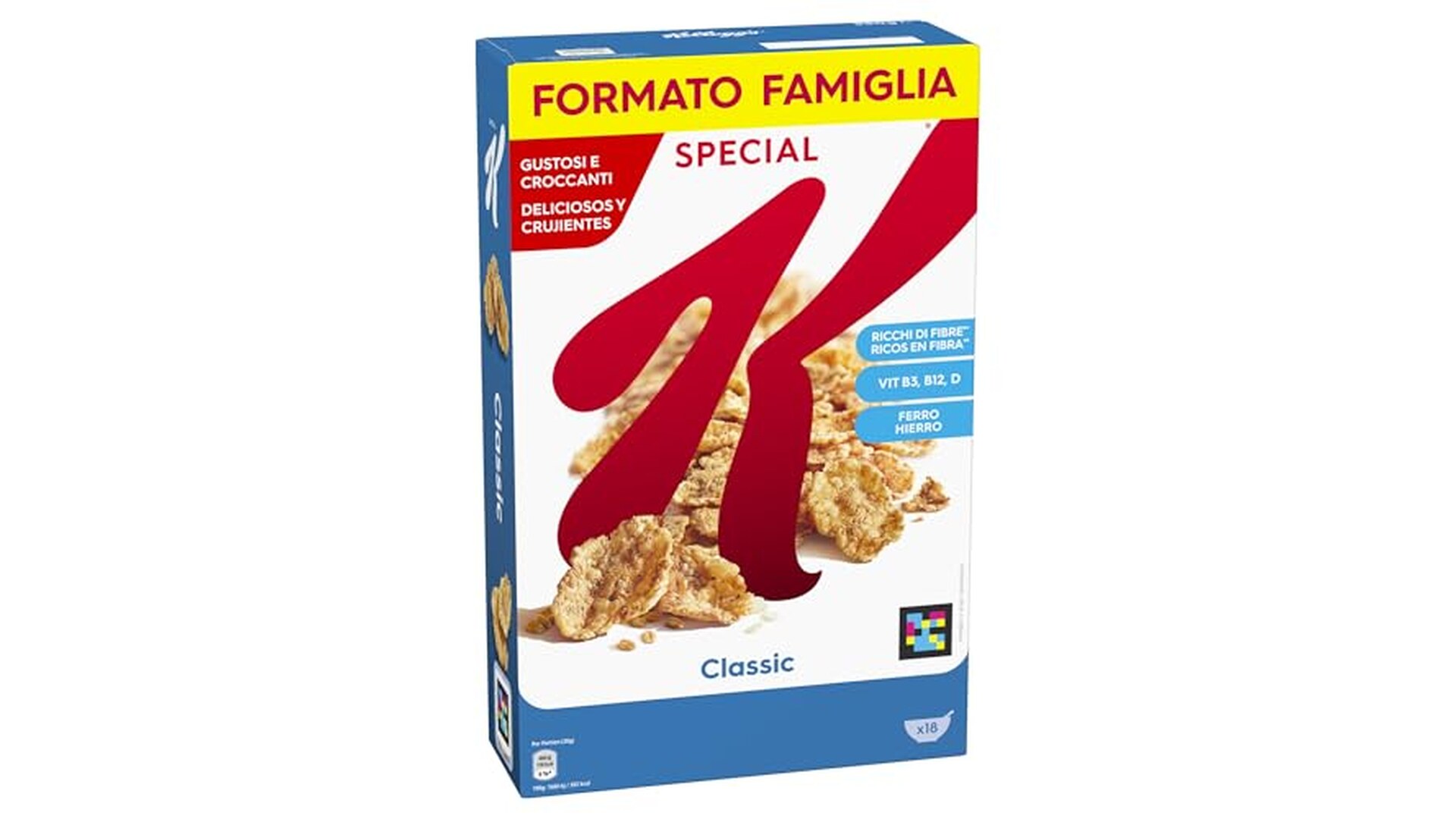 Kellogg's Special K Fiocchi Multicereali Gusto Classico 550g