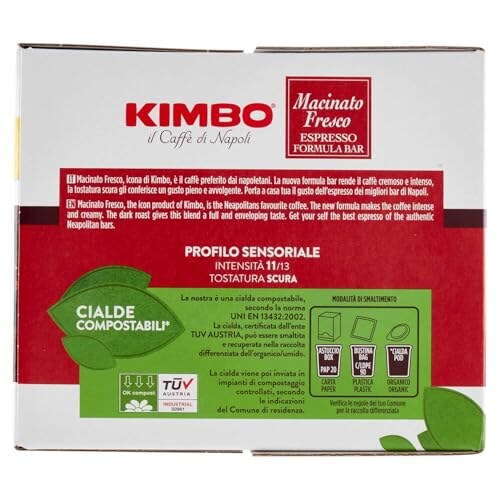 Kimbo 100 Cialde Caffè Compostabili ESE - immagine 2