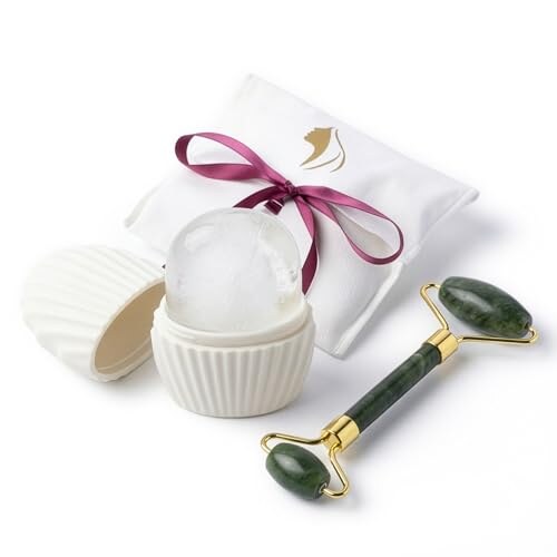Kit Skincare Viso con Rullo Di Giada - immagine 6