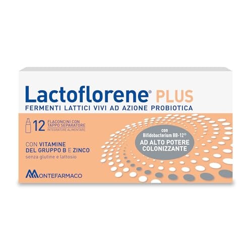 Lactoflorene Plus Probiotici con Zinco e Vitamina B12 - immagine 1