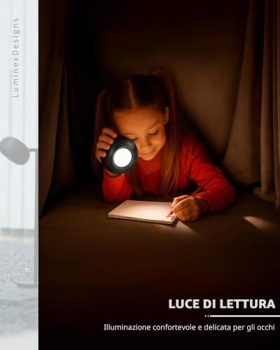 Lampada Parete LED Ricaricabile AURI CX02 - immagine 5