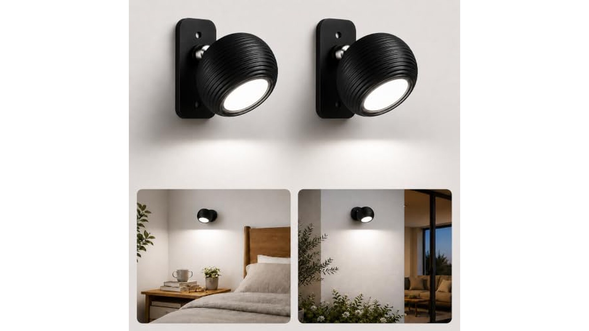 Lampada Parete LED Ricaricabile AURI CX02