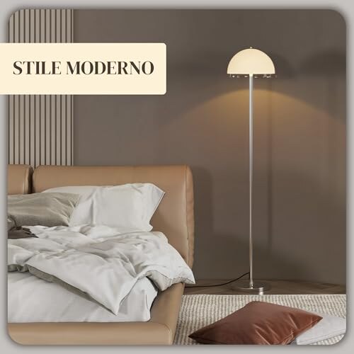 Lampada da Terra HOMCOM Moderna 150cm - immagine 2