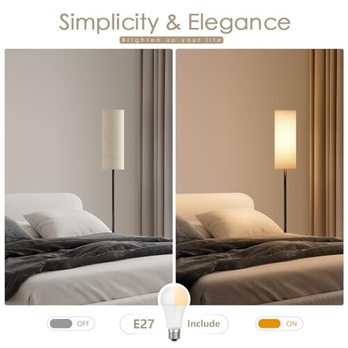 Lampada da Terra LED Lithomy Dimmerabile - immagine 2