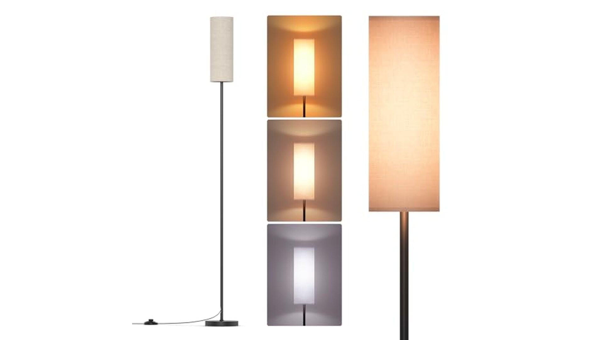 Lampada da Terra LED Lithomy Dimmerabile