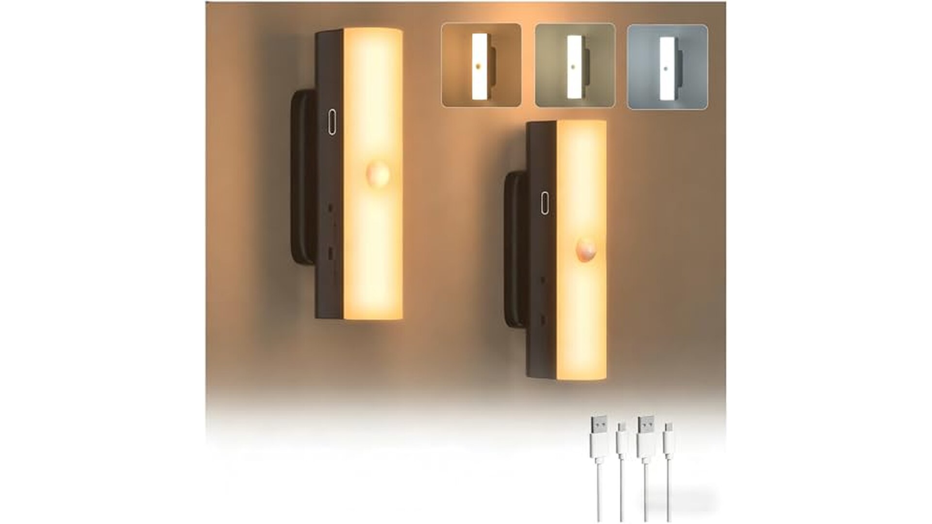 Lampade LED Ricaricabili con Sensore Lustaled