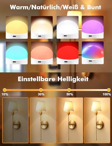Lampadina Ricaricabile Dufuso USB-C E27 - immagine 6