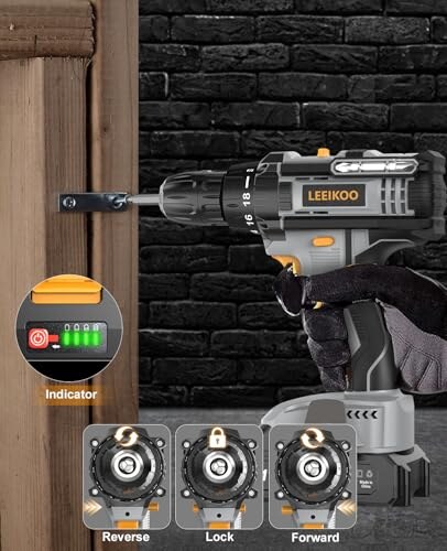 LEEIKOO Avvitatore Elettrico 21V 42N.m - immagine 3