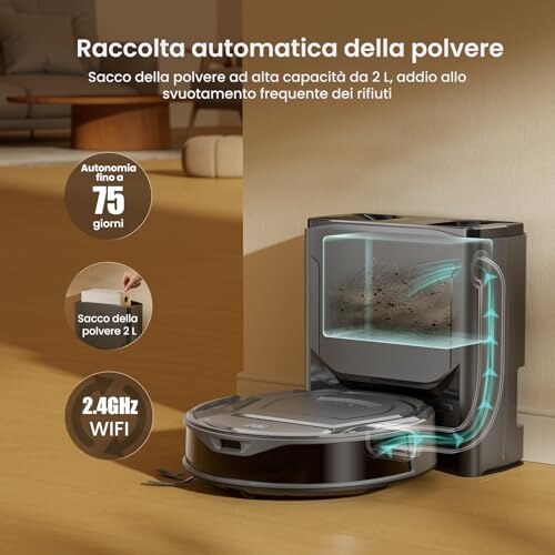 Lefant M210 Plus Robot Aspirapolvere Ultrasottile - immagine 1
