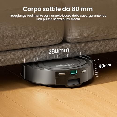 Lefant M210 Plus Robot Aspirapolvere Ultrasottile - immagine 4