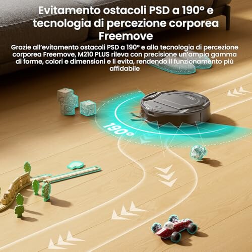 Lefant M210 Plus Robot Aspirapolvere Ultrasottile - immagine 7