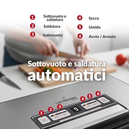 Lehmann Macchina Sottovuoto per Alimenti - immagine 5