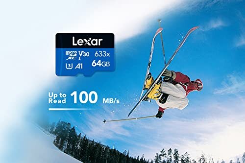 Lexar Scheda Micro SD 64GB 100MB/s - immagine 2