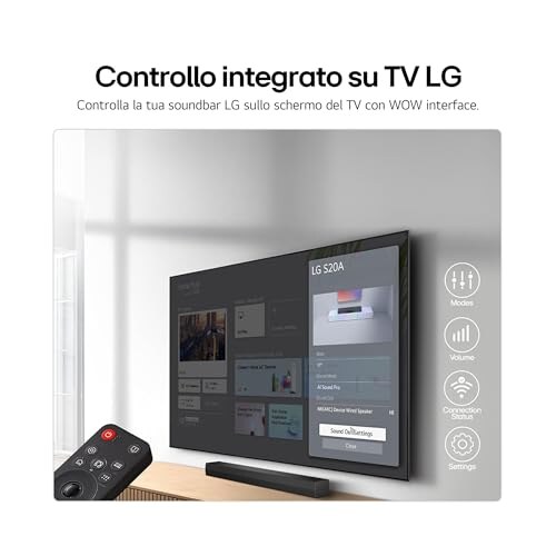 LG S20A Soundbar TV 50W con Bluetooth - immagine 3