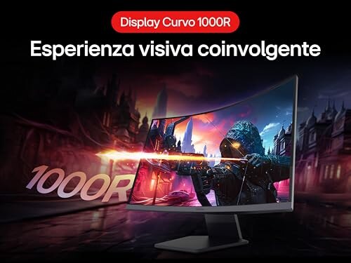 LG UltraGear Monitor Gaming Curvo 27" QHD - immagine 5