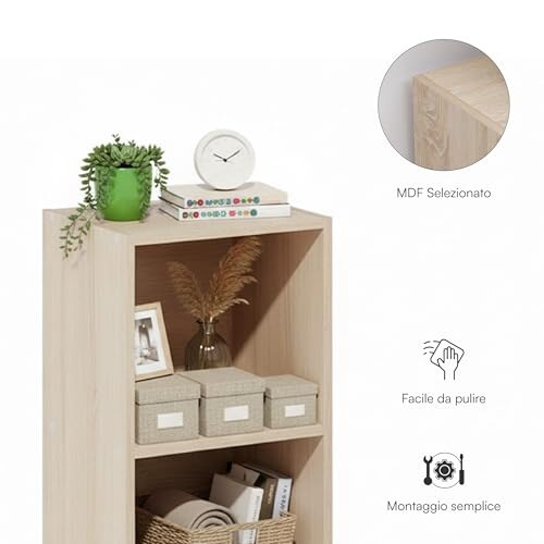 Libreria Componibile Baroni Home 2 Ripiani - immagine 4