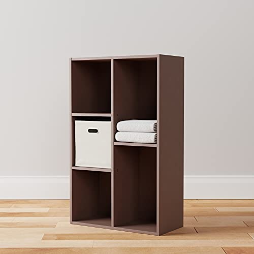 Libreria Organizer 5 Cubi Marrone - immagine 8