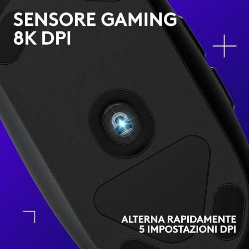 Logitech G203 LIGHTSYNC Mouse Gaming RGB - immagine 1