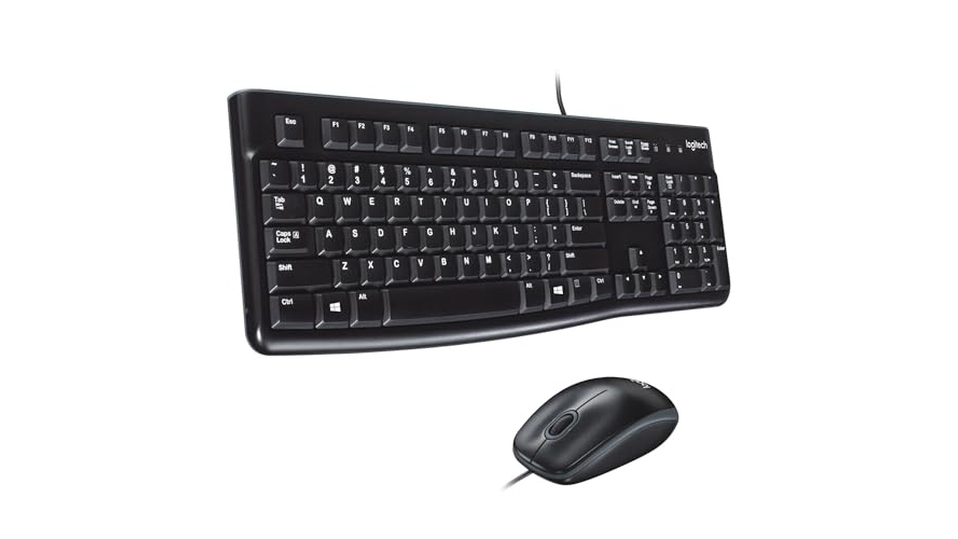 Logitech MK120 Kit Tastiera e Mouse Cablati