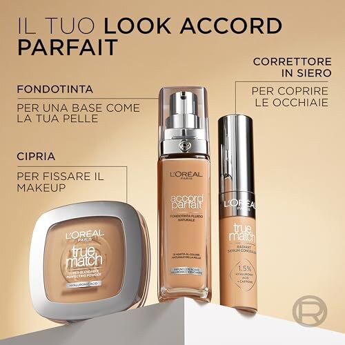 L'Oréal Paris Fondotinta Liquido 30ml Golden Ivory - immagine 7