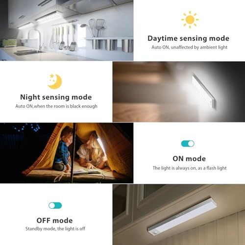 Luce Armadio LED con Sensore Movimento Ricaricabile - immagine 3