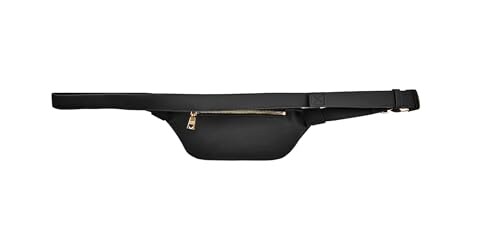 Marsupio Love Moschino Nero con Dettagli Oro - immagine 1