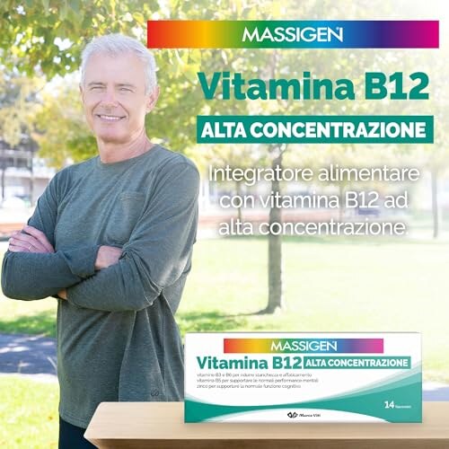 Massigen Vitamina B12 Alta Concentrazione - immagine 1