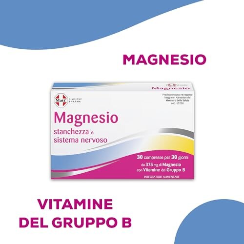 Matt Magnesio Integratore Alimentare 30 Compresse - immagine 3