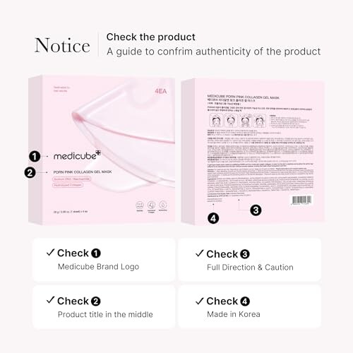 Medicube Maschera Gel Collagene Rosa Notte - immagine 1