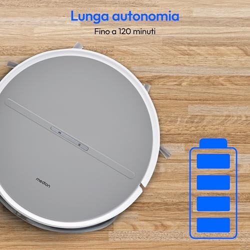 MEDION E35 SW Robot Aspirapolvere con Mopping - immagine 4