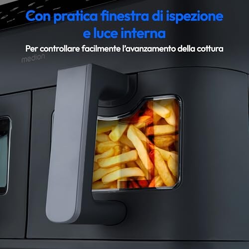 Medion P20 XXL Friggitrice ad Aria Doppio Cestello - immagine 5