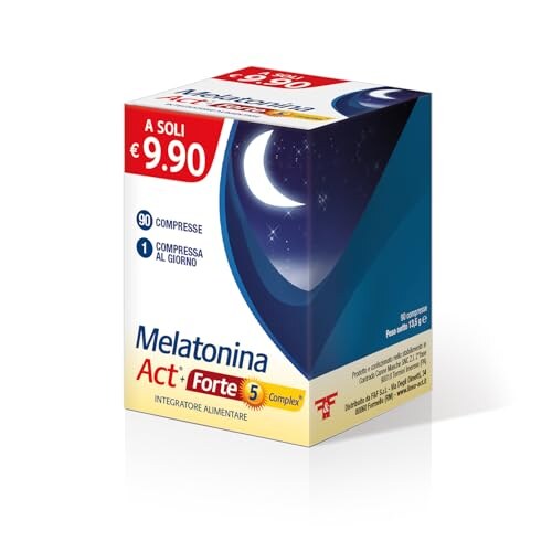 Melatonina Act + Forte 1mg 5 Complex - Recensione - immagine 1