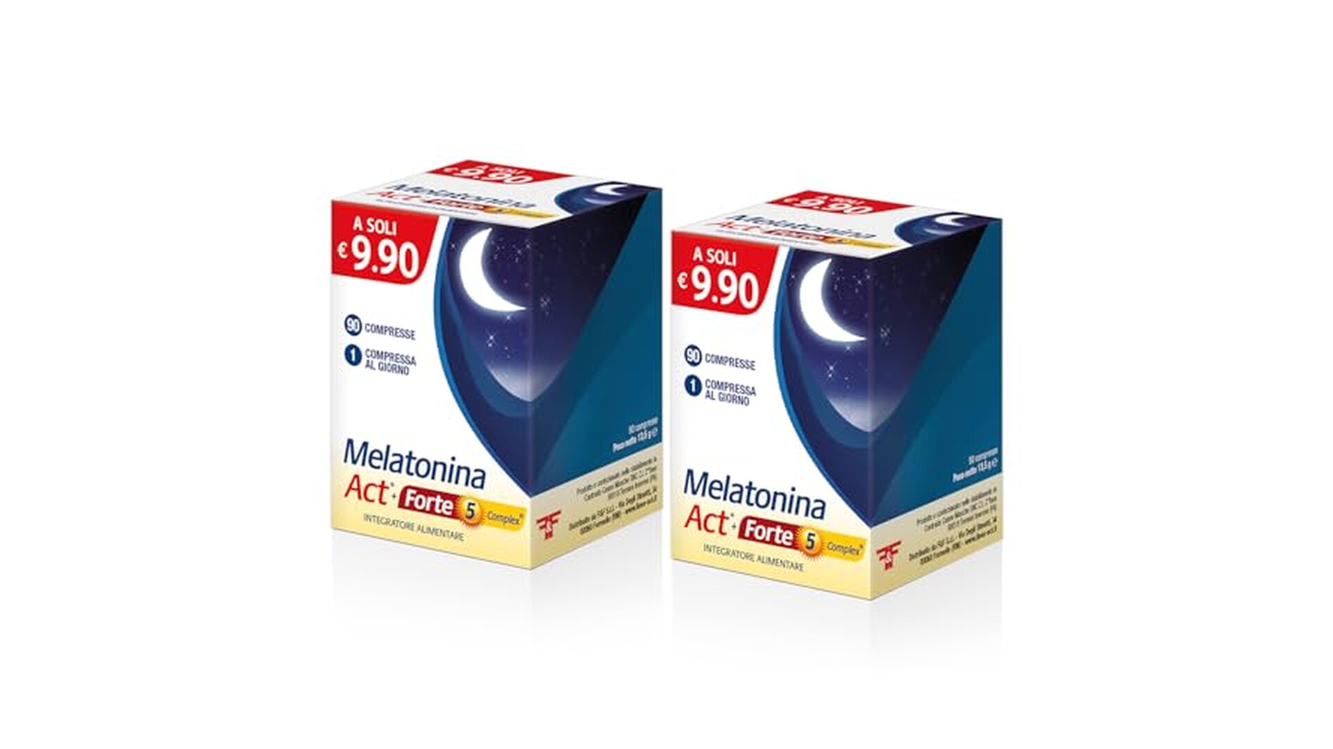 Melatonina Act + Forte 1mg 5 Complex - Recensione