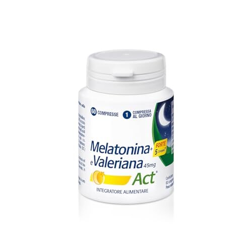 Melatonina Act Forte 5 Complex 60 Compresse - immagine 1