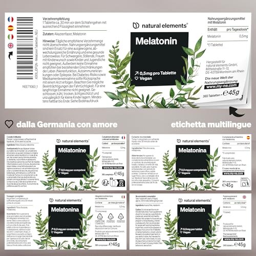 Melatonina Pura 365 Compresse per un Sonno Migliore - immagine 4