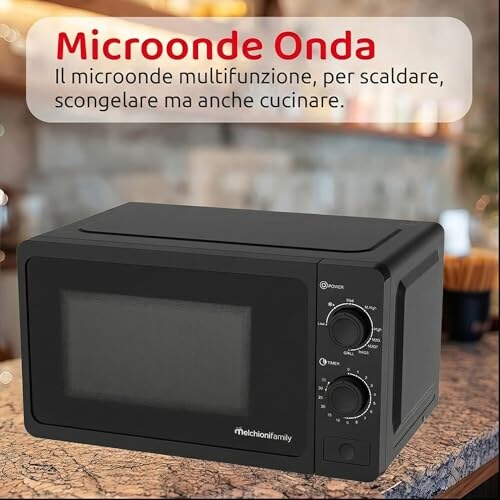 Melchioni Onda Microonde 20L con Grill e Timer - immagine 6