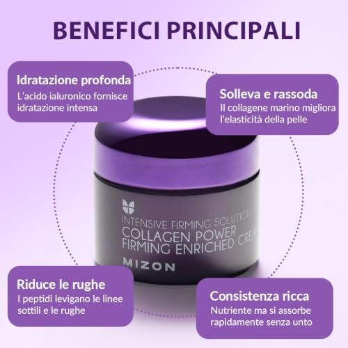 Mizon Crema Collagene Marino 50ml Antietà - immagine 2