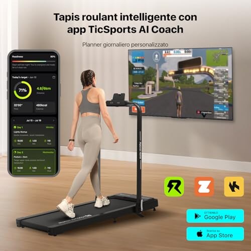 Mobvoi Tapis Roulant Pieghevole 3 in 1 - immagine 4